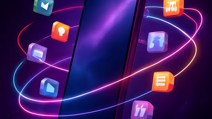 89DB BET COM Sleek smartphone floating in space