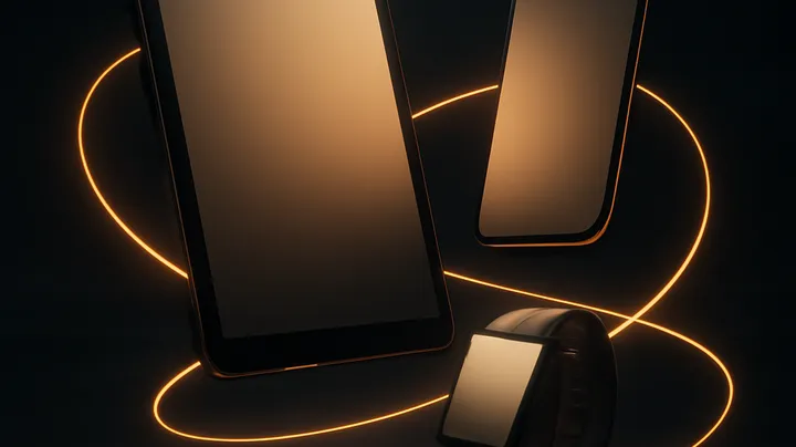 89DB BET COM Multiple devices floating in harmony